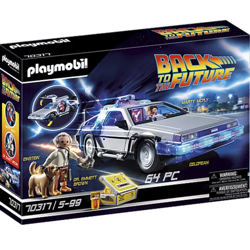 Playmobil 70317 Delorean Regreso al Futuro