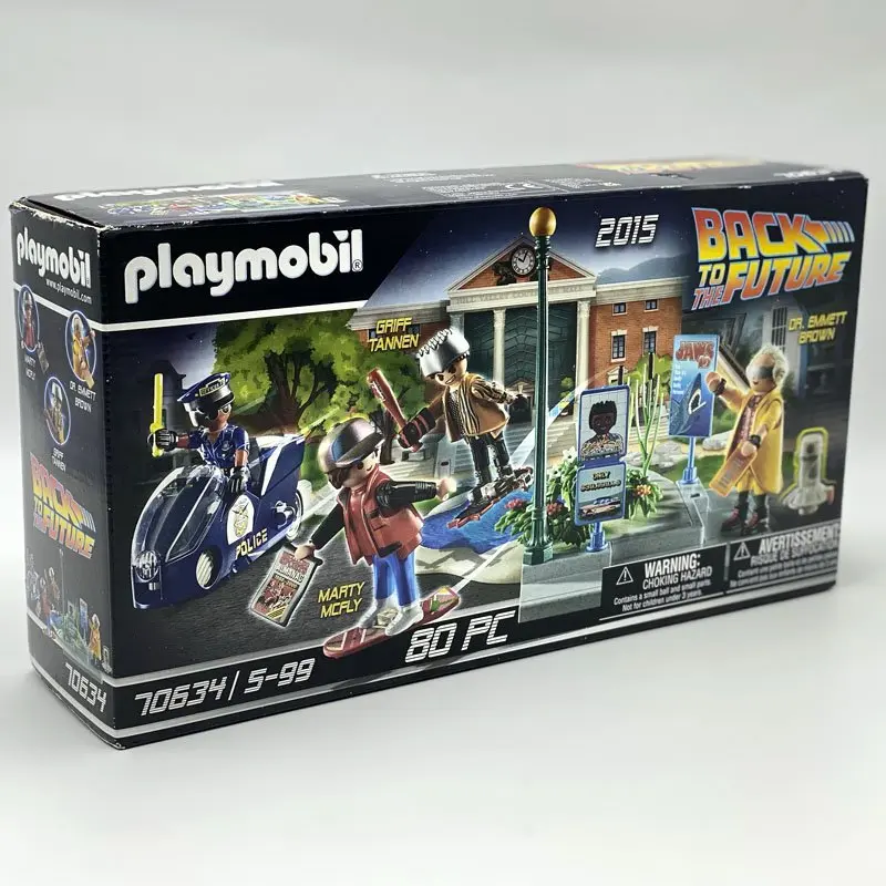 Playmobil 70634 Persecución Monopatín Regreso al Futuro