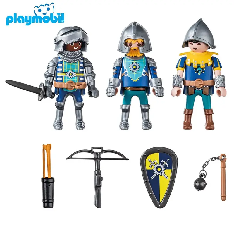 Playmobil 70671 set de 3 caballeros Novelmore