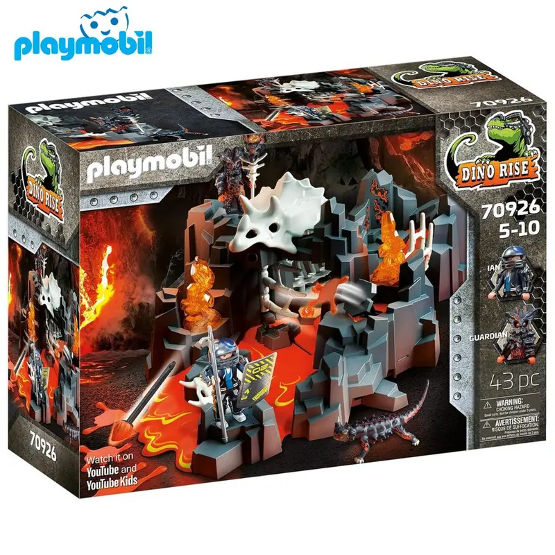 Playmobil 70926 guardían de la fuente de lava Dino Rise