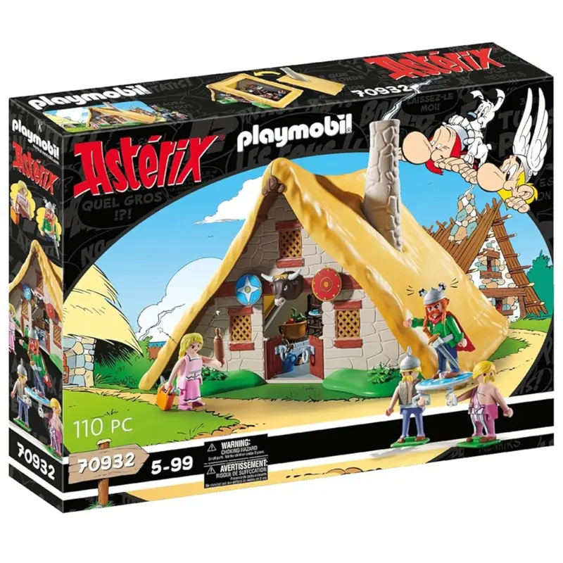 Playmobil 70932 Asterix Cabaña de Abraracurcix