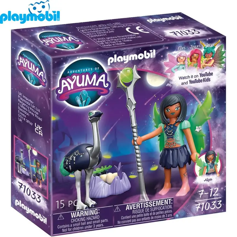 Playmobil 71033 Moon Fairy con Animal del Alma Ayuma