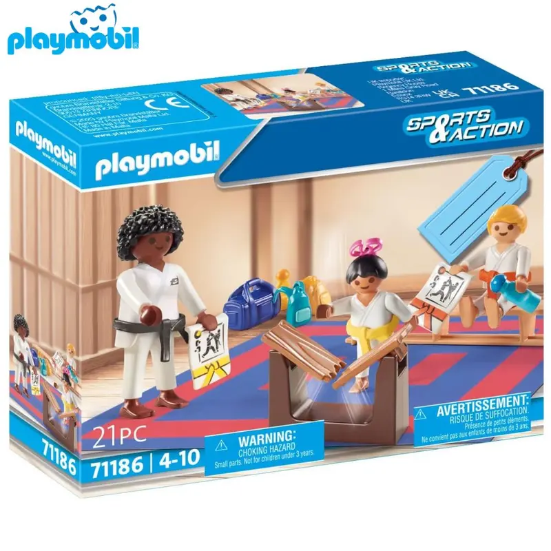 Playmobil 71186 entrenamiento karate Sports Action