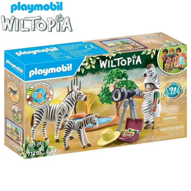 Playmobil 71295 fotógrafo de animales Wiltopia