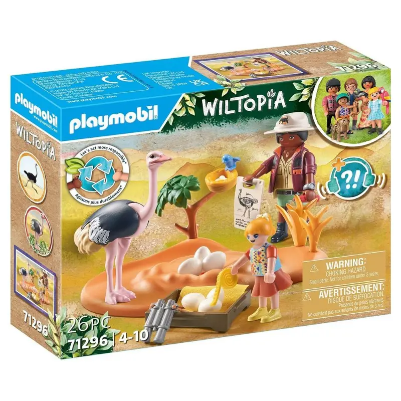 Playmobil 71296 cuidadores de avestruces Wiltopia