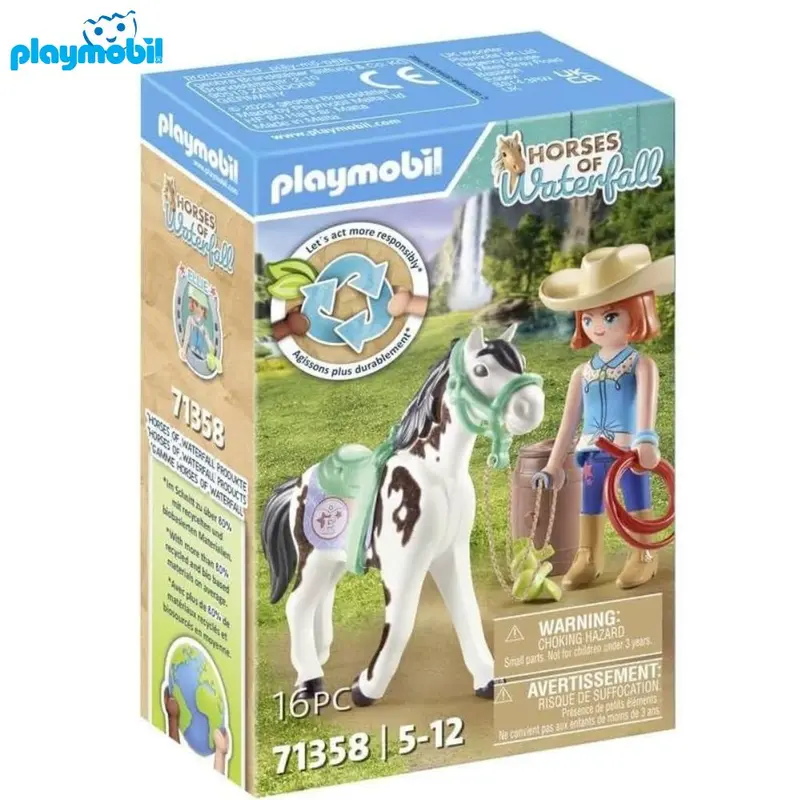Playmobil 71358 hora de comer con Ellie y Sawdust Waterfall