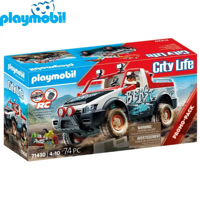 Playmobil 71430 coche de rally todoterreno City Life