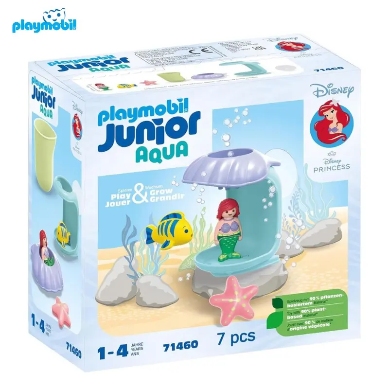 PLAYMOBIL 71460 Disney lluvia de conchas de Ariel Junior
