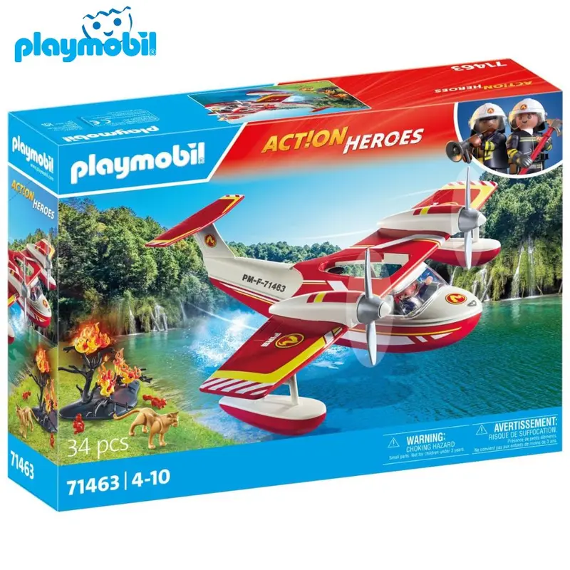 Playmobil 71463 hidroavión de bomberos Action Heroes