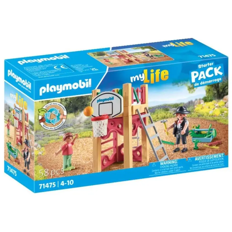 Playmobil 71475 carpintera con torre de juegos My Life
