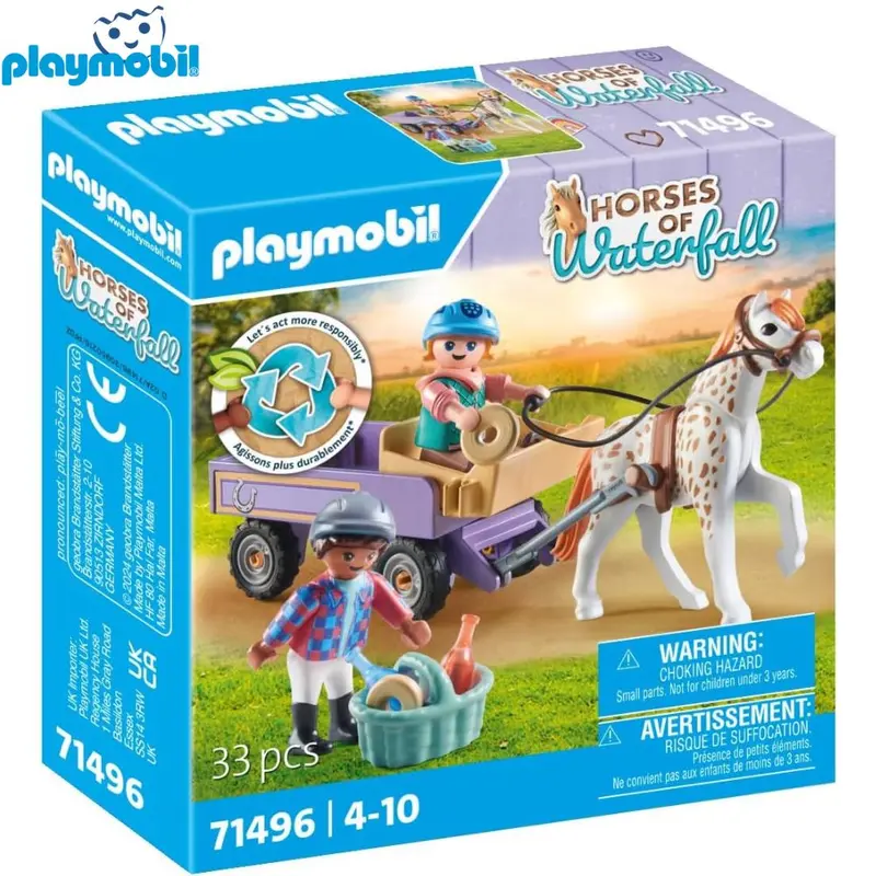 Playmobil 71496 carruaje con poni Horses of Waterfall
