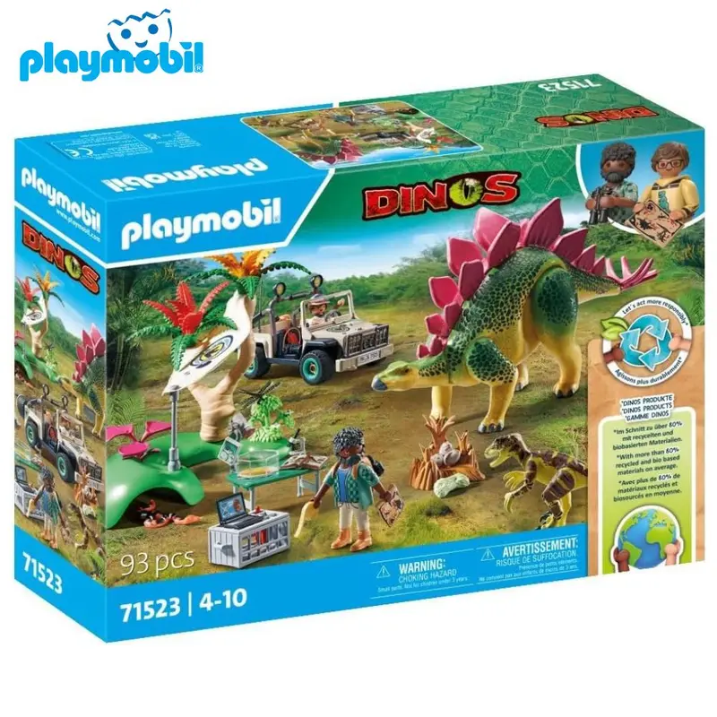 Playmobil 71523 Campamento de investigación con dinosaurios