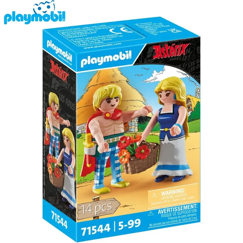 Playmobil 71544 Tragicómix y Falbalá Astérix