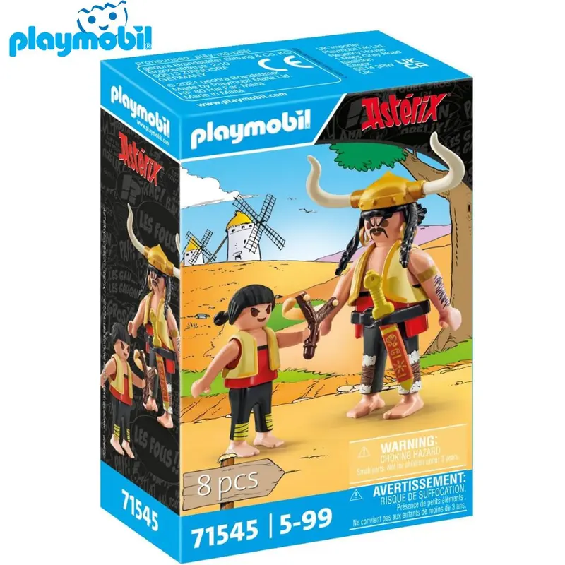 Playmobil 71545 Sopalajo de Arriérez y Torrezno y Pepe Astérix