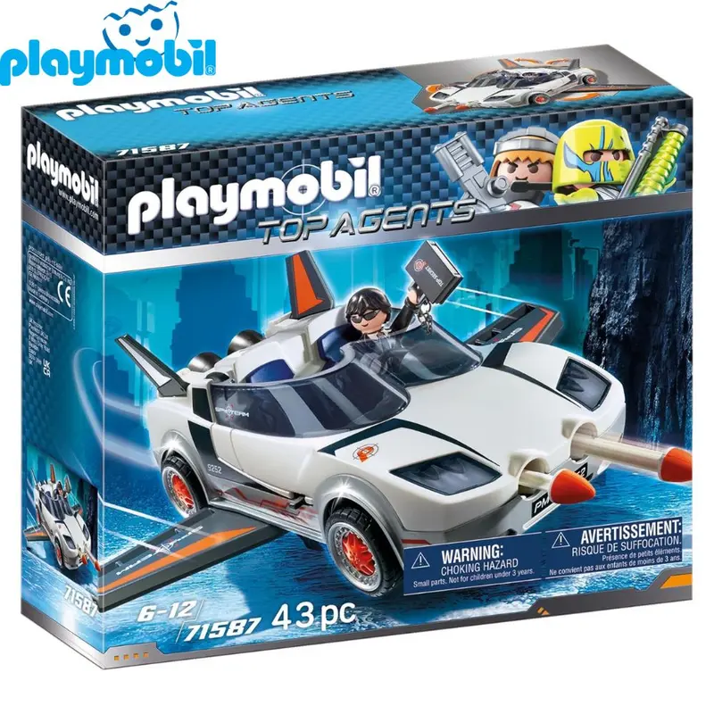Playmobil 71587 agente secreto y racer Top Agents