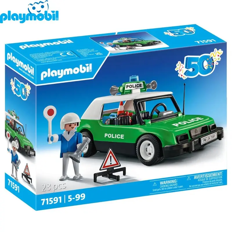 Playmobil 71591 coche de policía clásico 50 aniversario