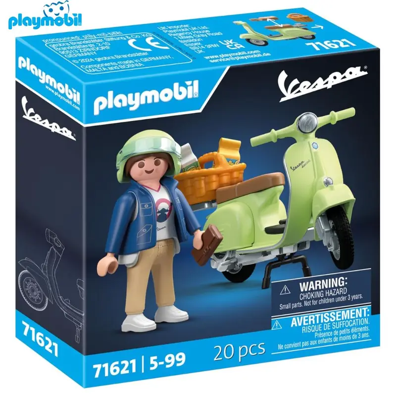 Playmobil (71621) 1969 Vespa 150 sprint Veloca verde claro