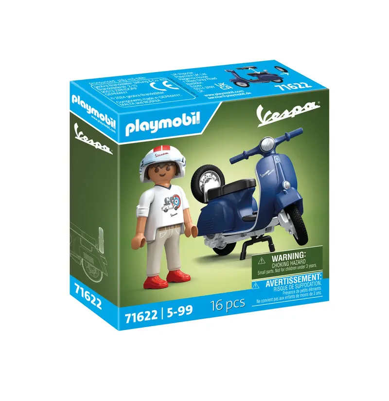 Playmobil 71622 Vespa 150 Sprint Veloce Azul