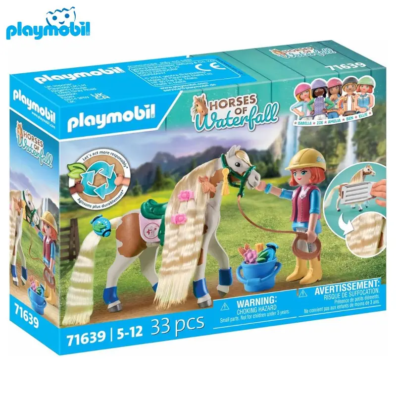 Playmobil 71639 Ellie con caballo Horses of Waterfall
