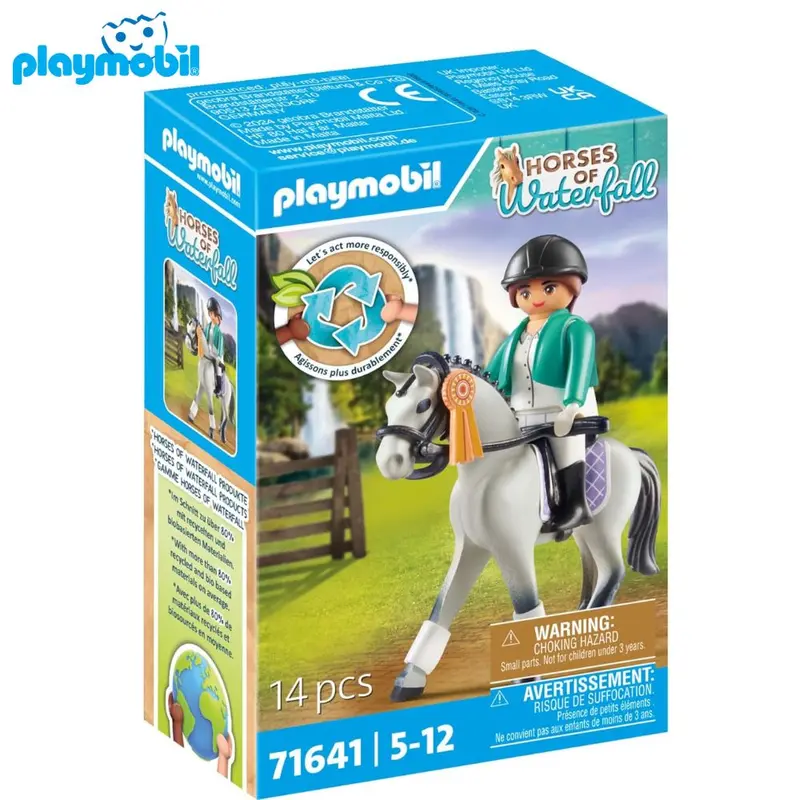 Playmobil 71641 torneo de jinete con caballo Horses of Waterfall