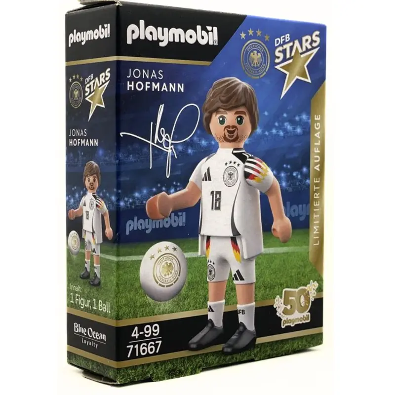 Playmobil 71667 Jonas Hofmann jugador futbol Alemania DFB Stars
