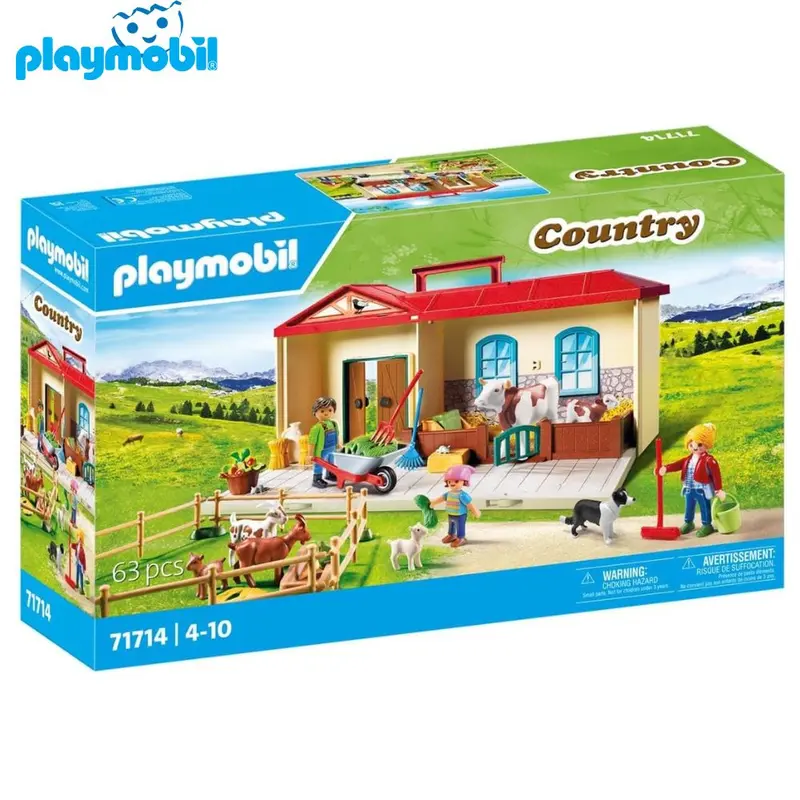 Playmobil 71714 granja maletín Country