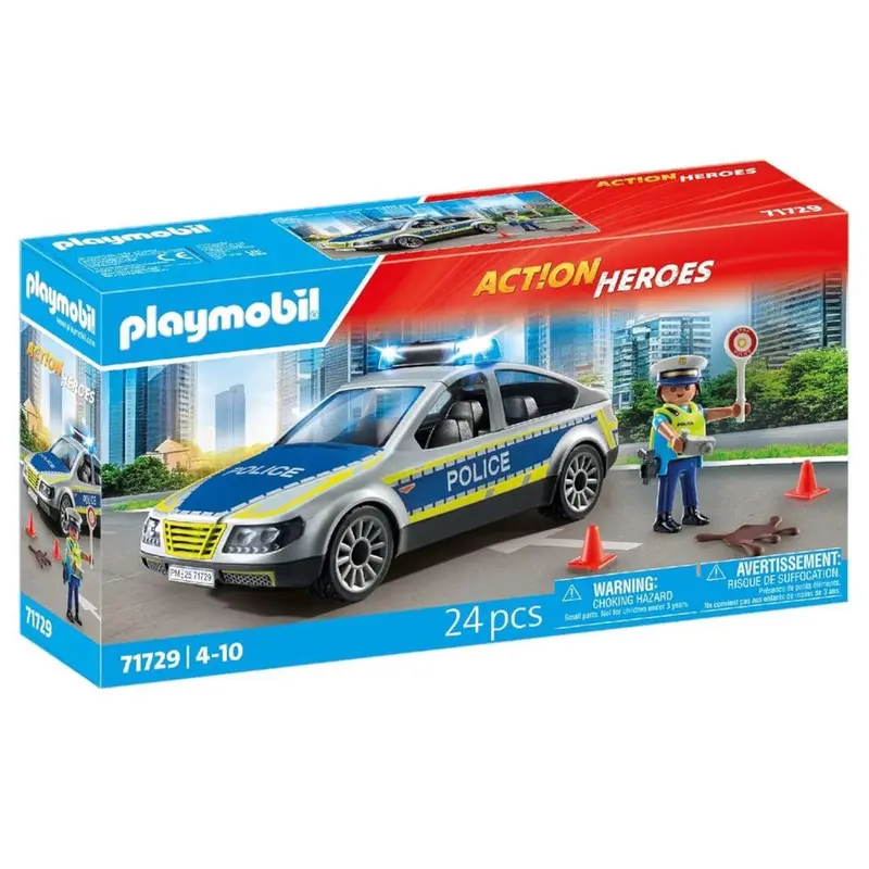 Playmobil 71729 coche policia patrulla
