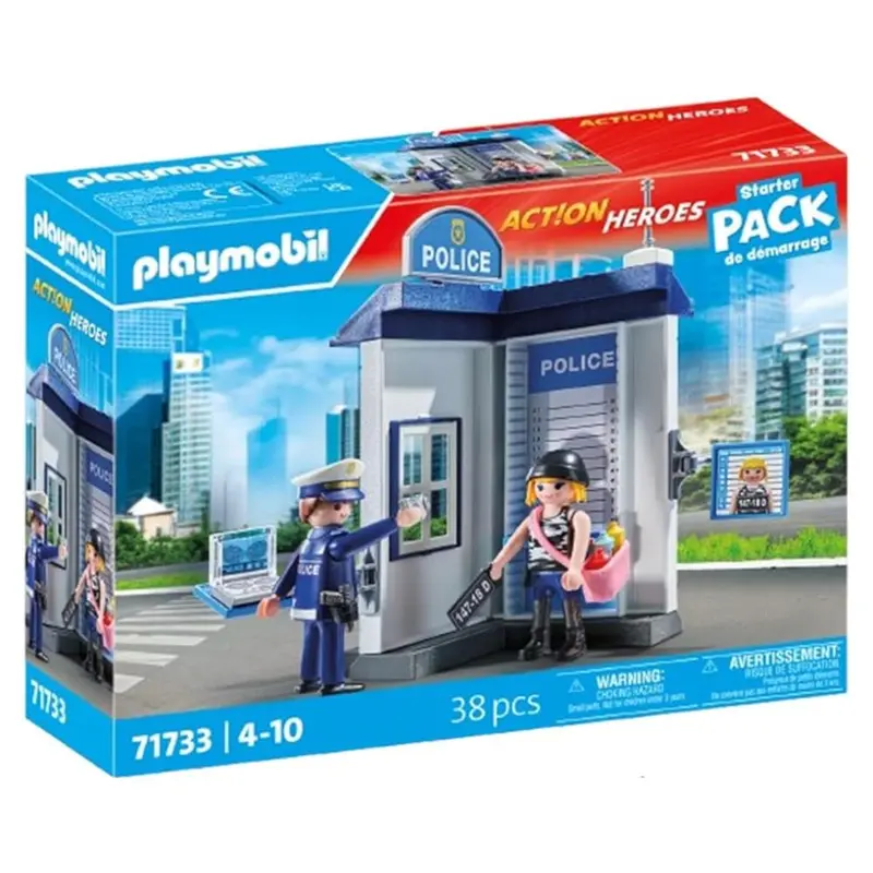 Playmobil 71733 sala de investigación policial