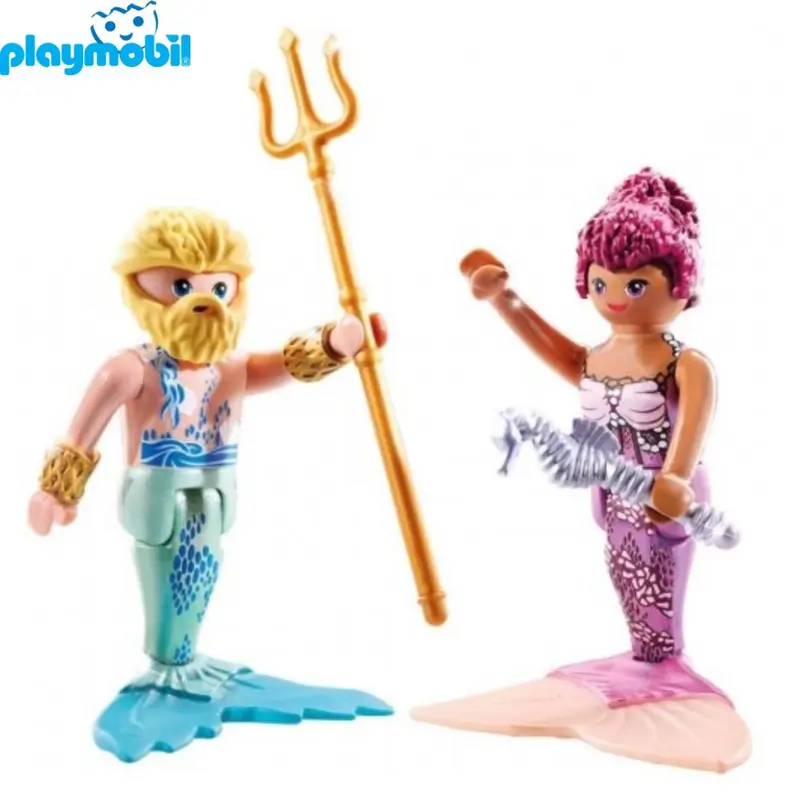 Playmobil 71799 sirena y tritón