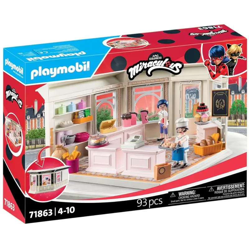 Playmobil 71863 pastelería francesa Miraculous
