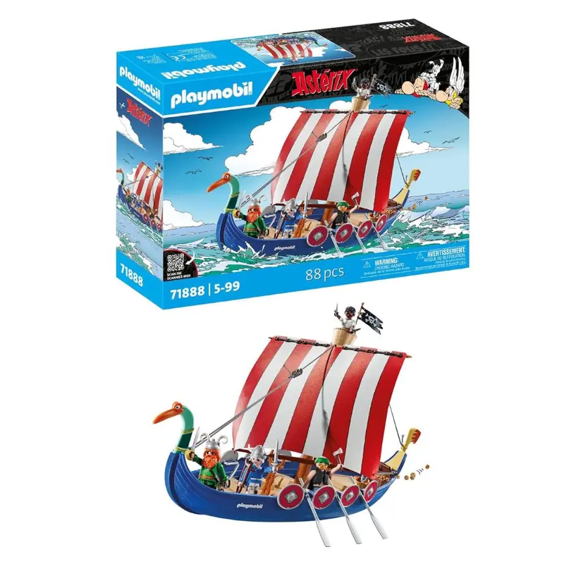 Playmobil 71888 Asterix barco pirata