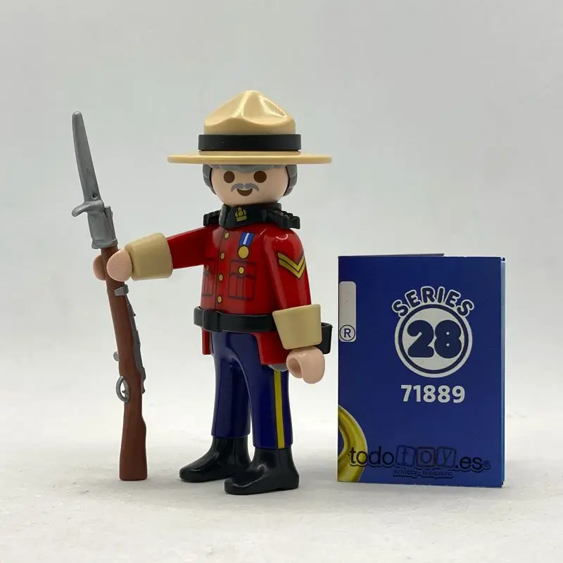 Playmobil 71889 Policía Montada Canadiense Serie 28 Chicos