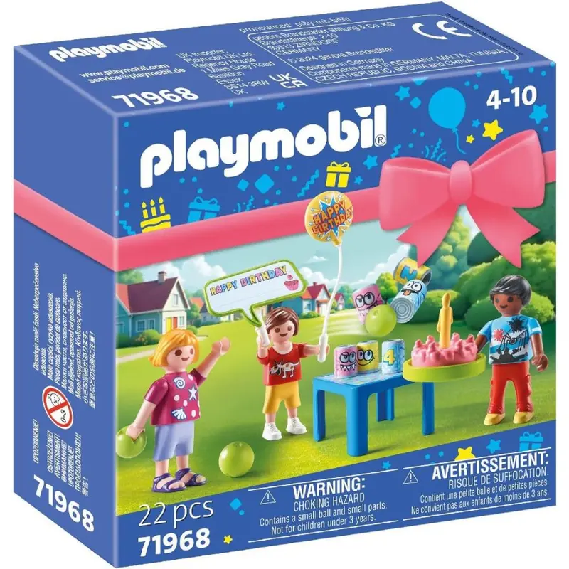Playmobil 71968 fiesta de cumpleaños infantil