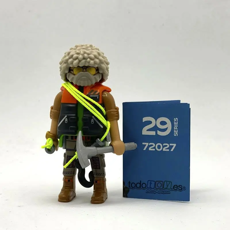 Playmobil 72027 Alpinista Anciano Serie 29 Chicos