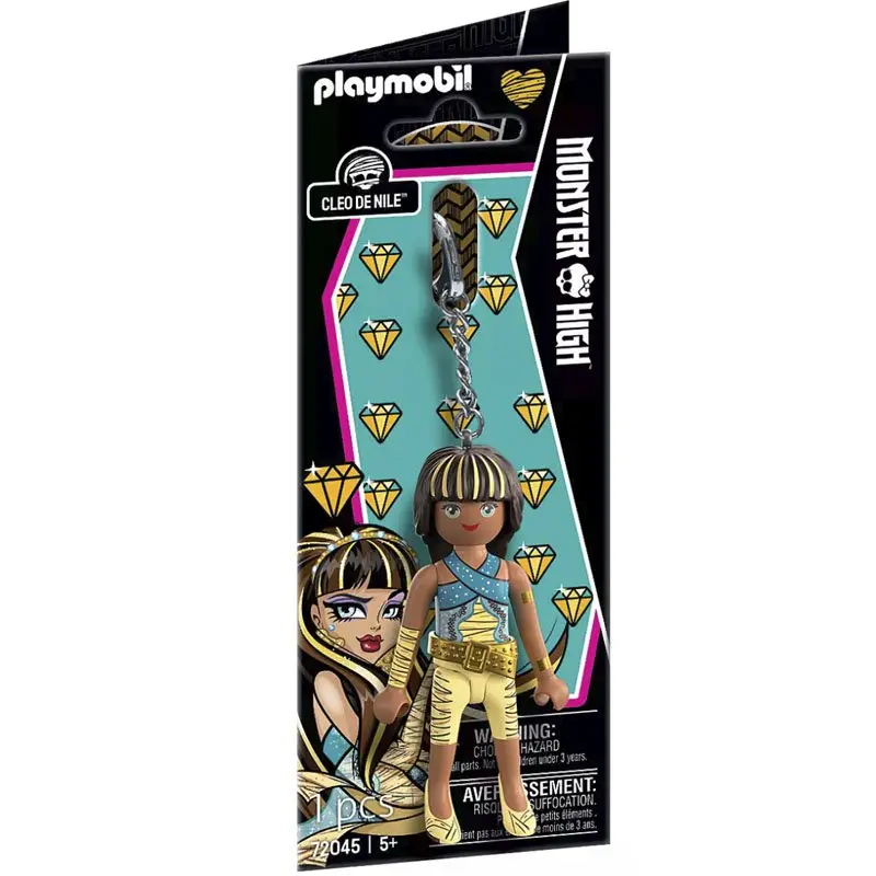Playmobil 72045 Monster High Llavero Cleo De Nile