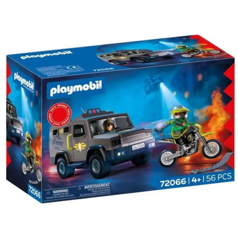 Playmobil 72066 vehiculo SWAT operaciones especiales policia