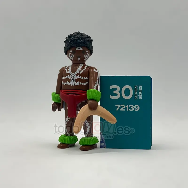 Playmobil 72139 Aborigen Australiano Serie 30 Chicos