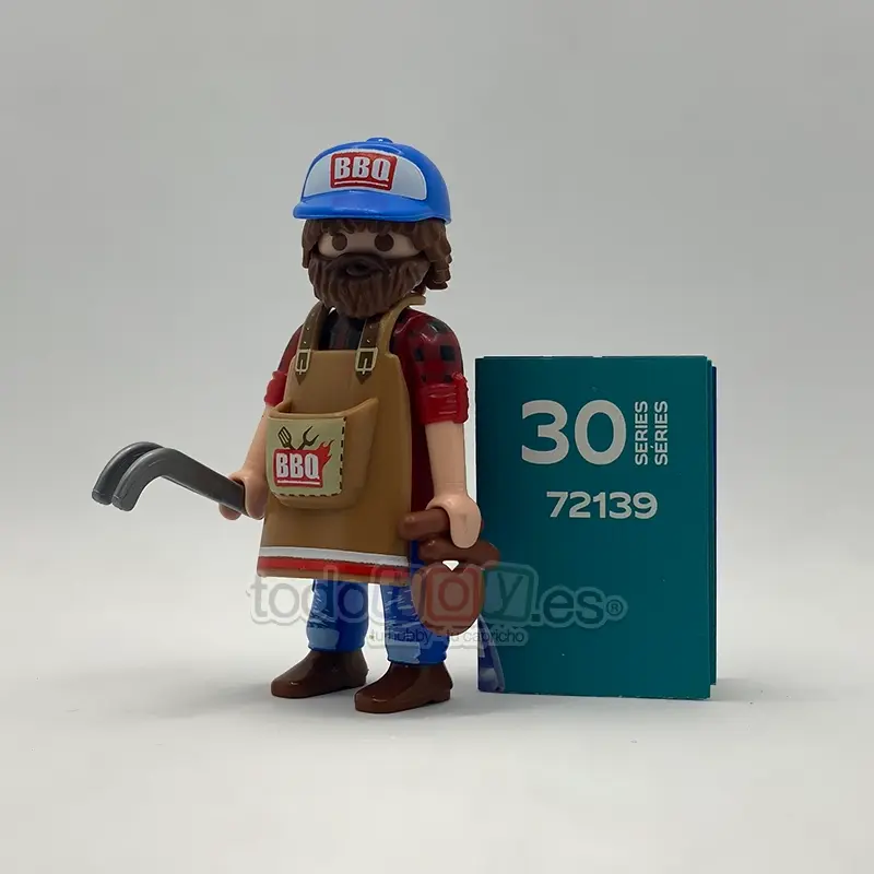 Playmobil 72139 Cocinero Barbacoa Serie 30 Chicos