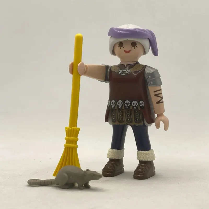 Playmobil Aldeana Anciana y Ratón
