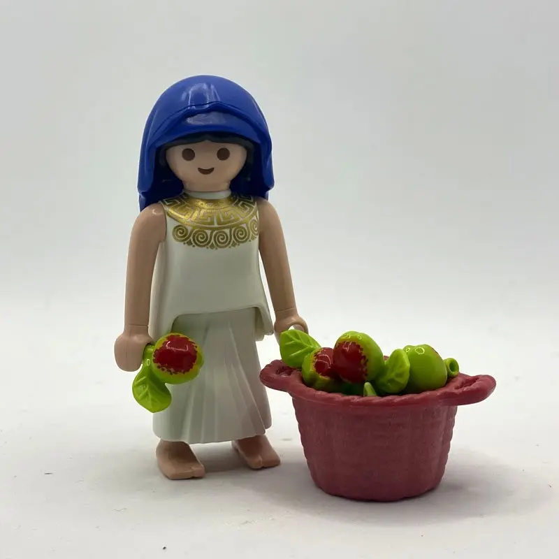Playmobil Aldeana con Capazo Manzanas