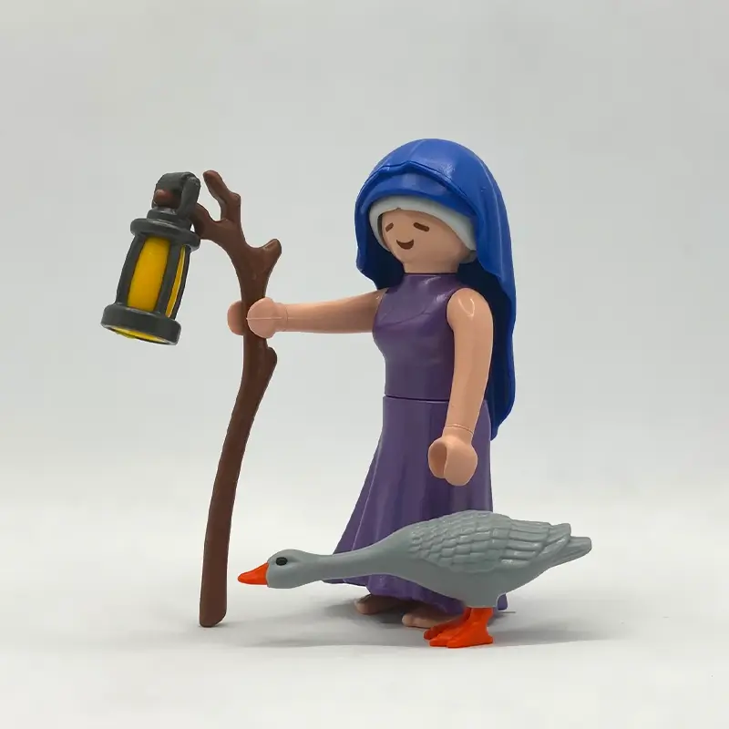 Playmobil Aldeana con Farol y Oca FCO687