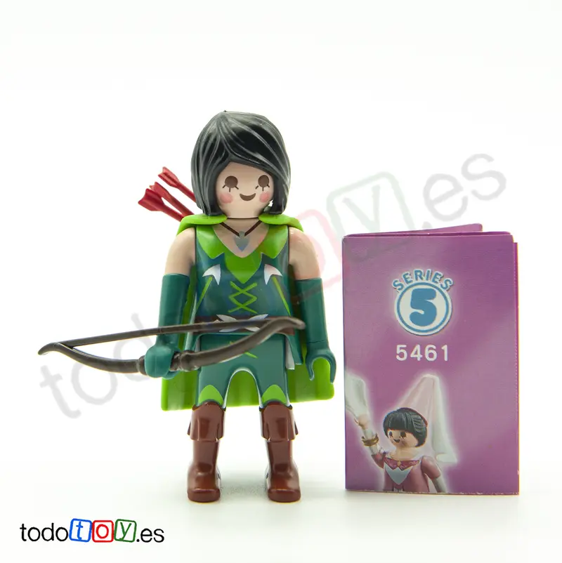 Playmobil Arquera Elfa Serie 5 Chicas 5461