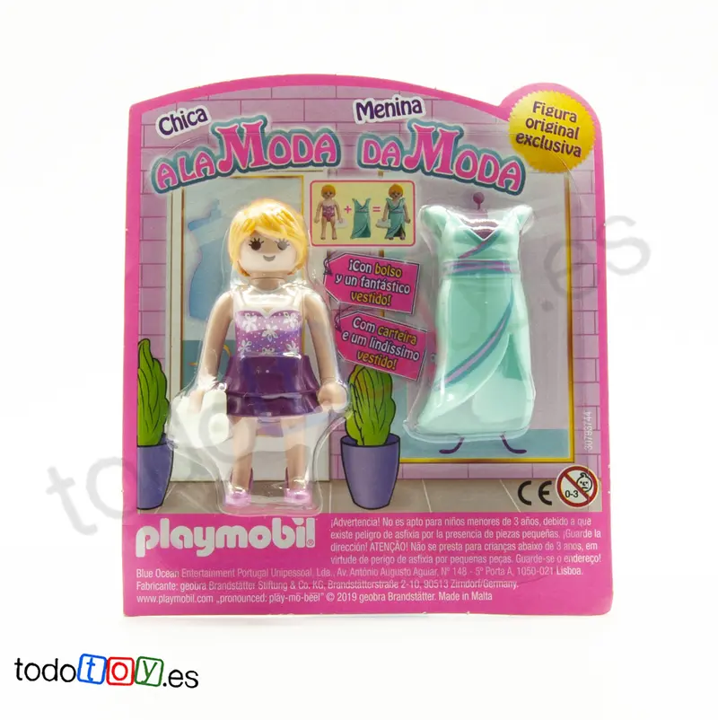 Playmobil® BLI004 Blister Chica a la Moda