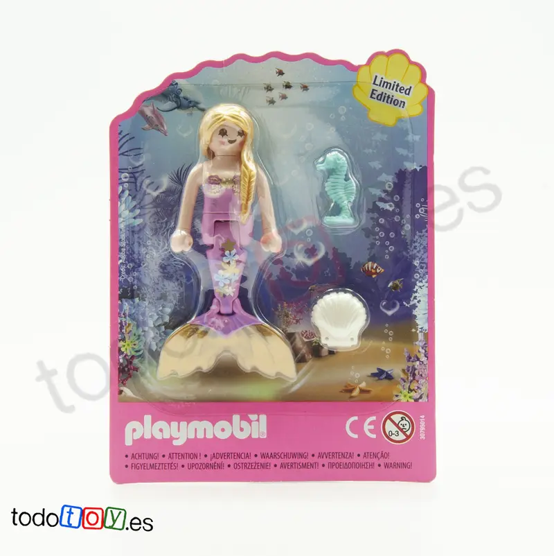 Playmobil® BLI019 Blister Sirena con Caballito
