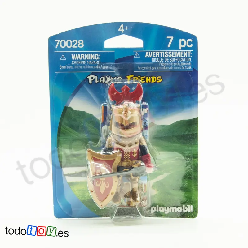 Playmobil Blister Caballero Dorado 70028