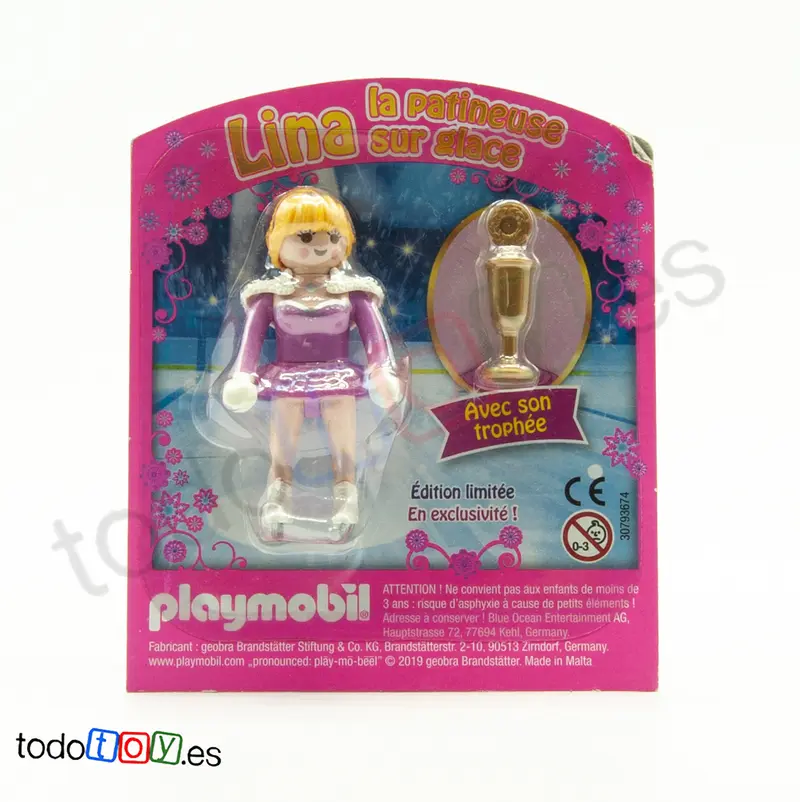 Playmobil Blister Patinadora sobre Hielo