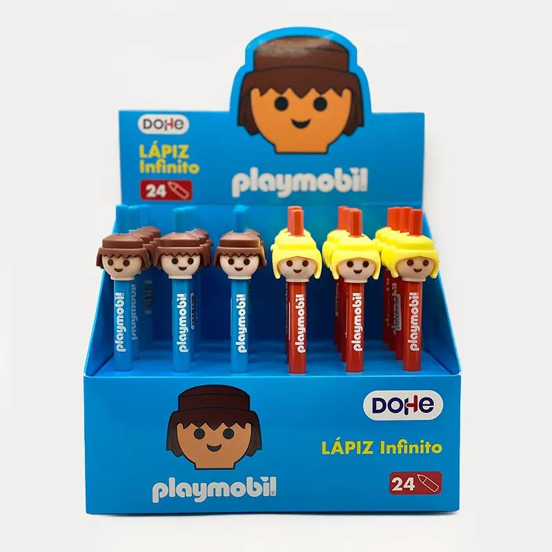 Playmobil Caja Expositor Lápiz Infinito 24 Unidades 79728