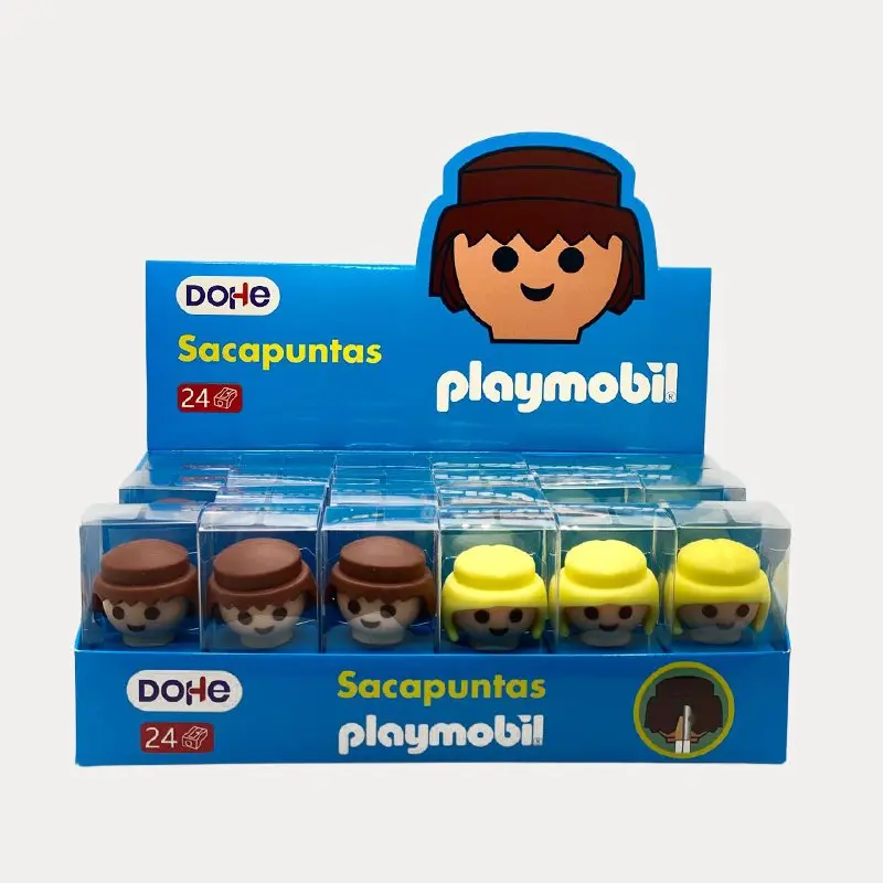 Playmobil Caja Expositor Sacapuntas 24 Unidades 79725