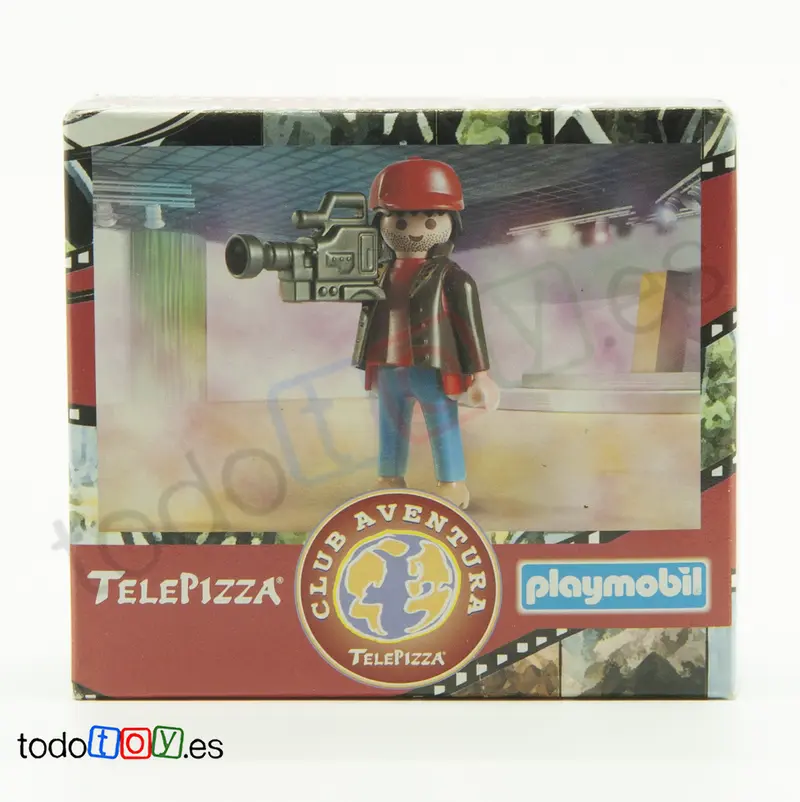 Playmobil® Caja Promo Telepizza Cámara de Estudio