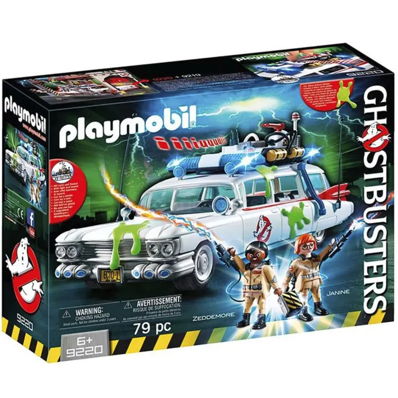 Playmobil Cazafantasmas Coche Ecto-1 Ghostbuster 9220